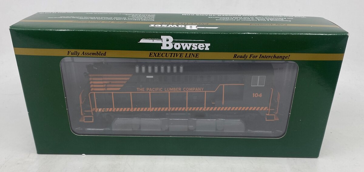 Bowser 24238 HO Pacific Lumber Company Baldwin VO-1000 - Standard DC #104