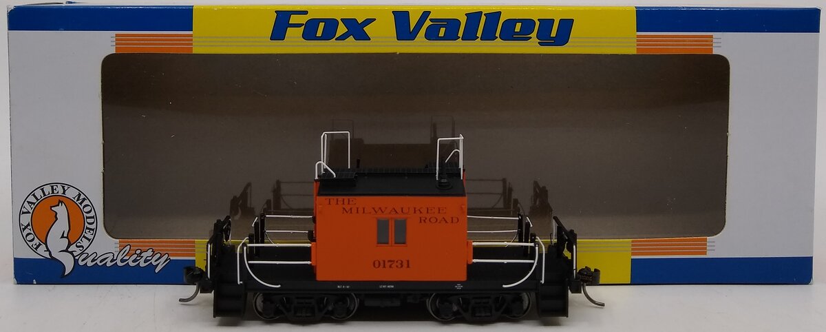 Fox Valley Models 31165 HO The Milwaukee Road Transfer Caboose #01731
