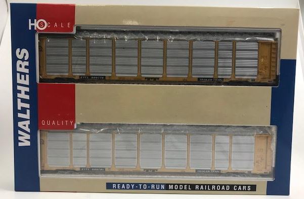 Walthers 932-24870 HO Scale Florida East Coast Thrall 89' Auto Carrier 2 Pack