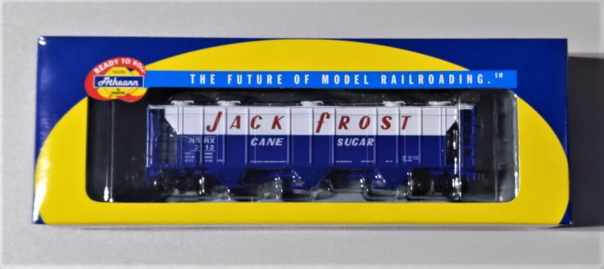 Athearn 93729 HO Scale Jack Frost Sugar PS 2893 Covered Hopper #312