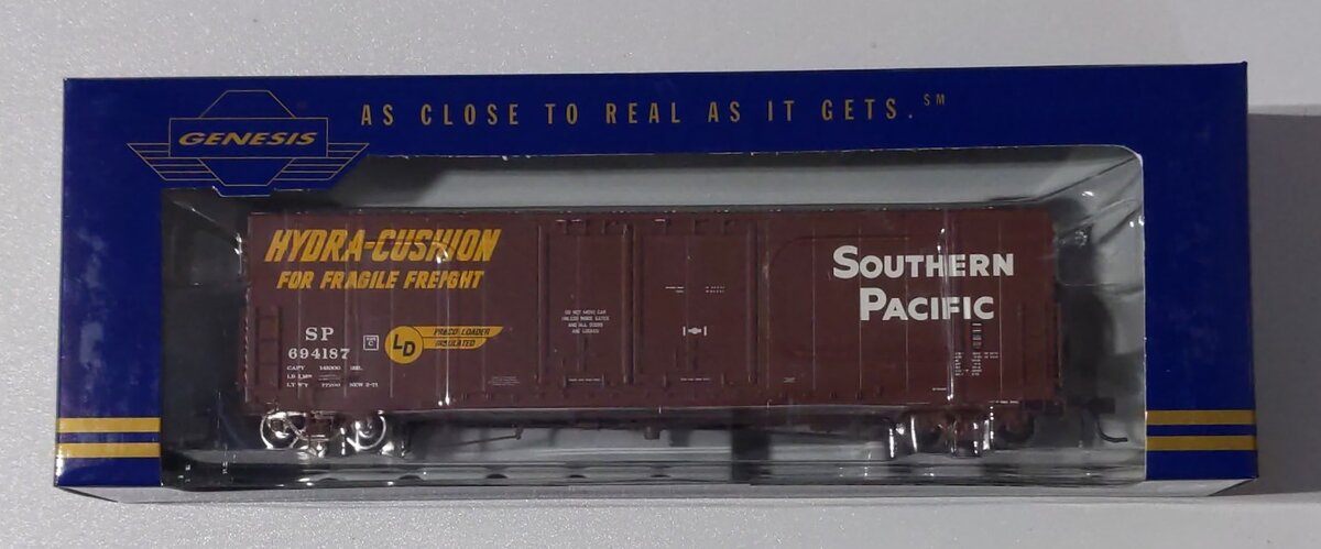 Athearn G69021 HO Scale Southern Pacific 50' PC&F Boxcar #694187
