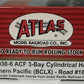 Atlas 1938-6 HO Scale Southern Pacific ACF 3-Bay Cylindrical Hopper #1041