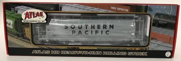 Atlas 1938-6 HO Scale Southern Pacific ACF 3-Bay Cylindrical Hopper #1041