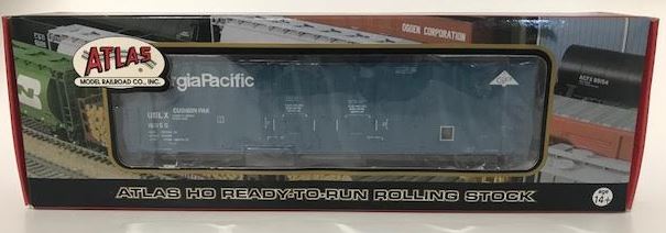 Atlas 20000337 HO Scale Georgia Pacific 53' Double Plug Door Box Car #16050