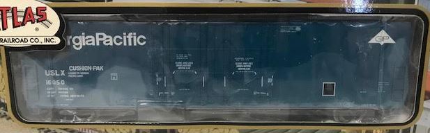 Atlas 20000337 HO Scale Georgia Pacific 53' Double Plug Door Box Car #16050
