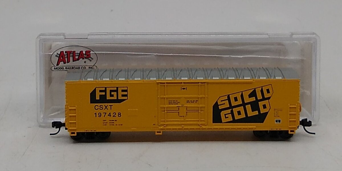Atlas 50002529 N CSX 50' Fruit Growers Express Box Cars #197428