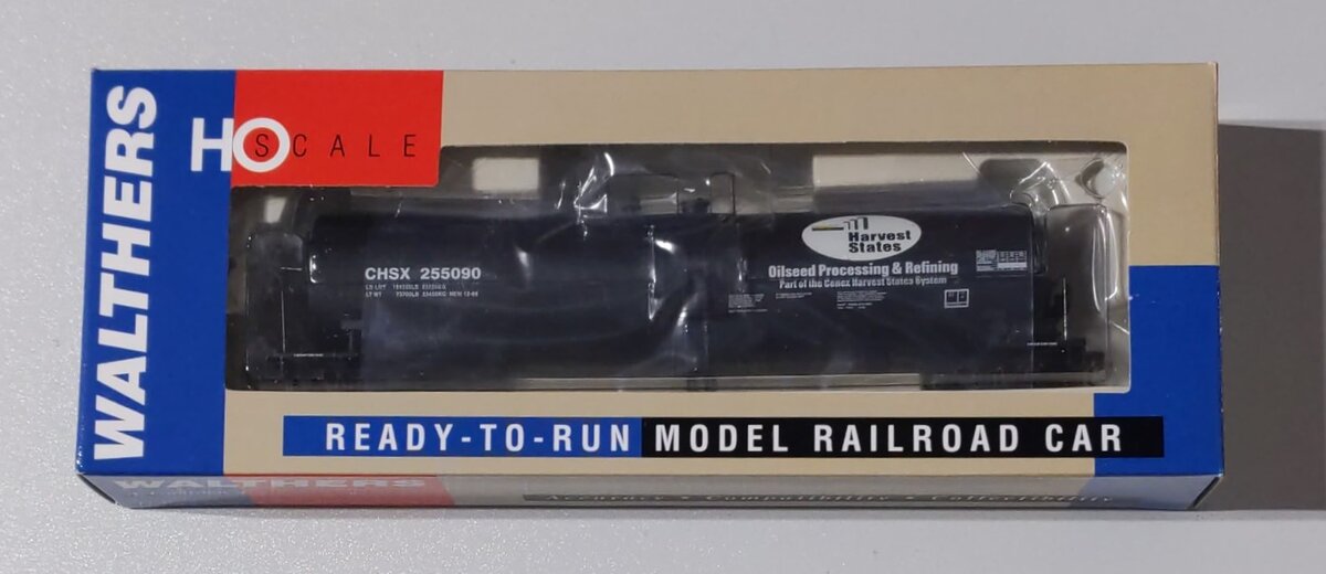 Walthers 932-7265 HO Harvest States 23K Gallon Funnel Flow Tank Car #255090