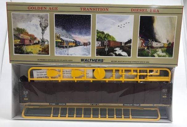 Walthers 932-4807 HO Southern Pacific 89' Enclosed Auto Carrier # 159796 Kit