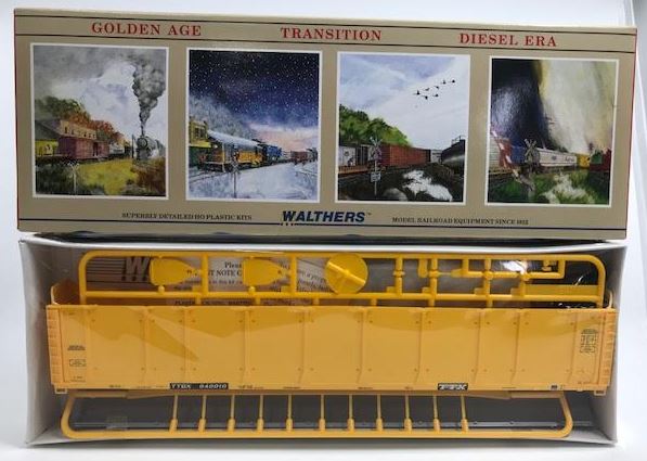 Walthers 932-4816 HO C&O/CHSY 89' Enclosed Auto Carrier Road # 940010 Kit