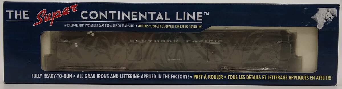 Rapido Trains 106084 HO Southern Pacific 73' 6" Smooth Side Baggage #6648