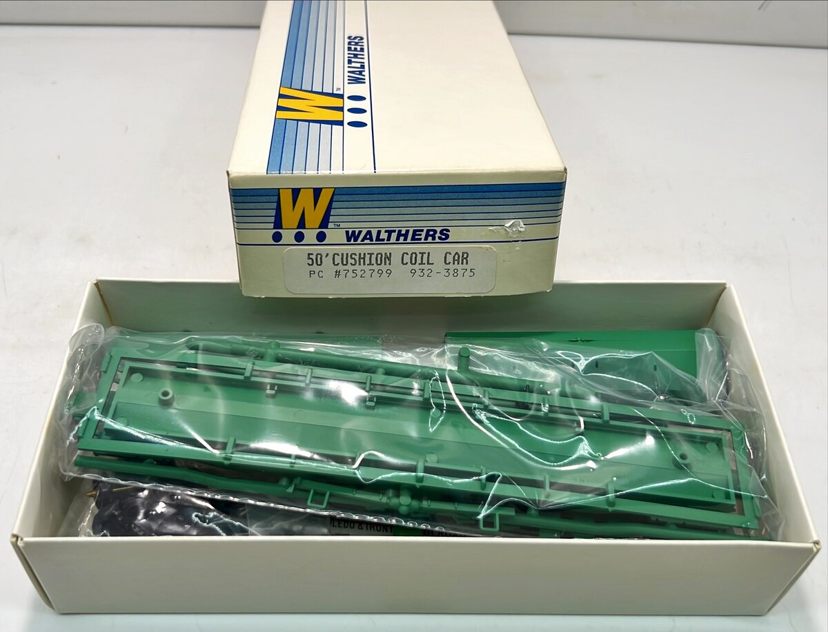Walthers 932-3875 HO PC 50' Cushion Coil Car # 752799 Kit