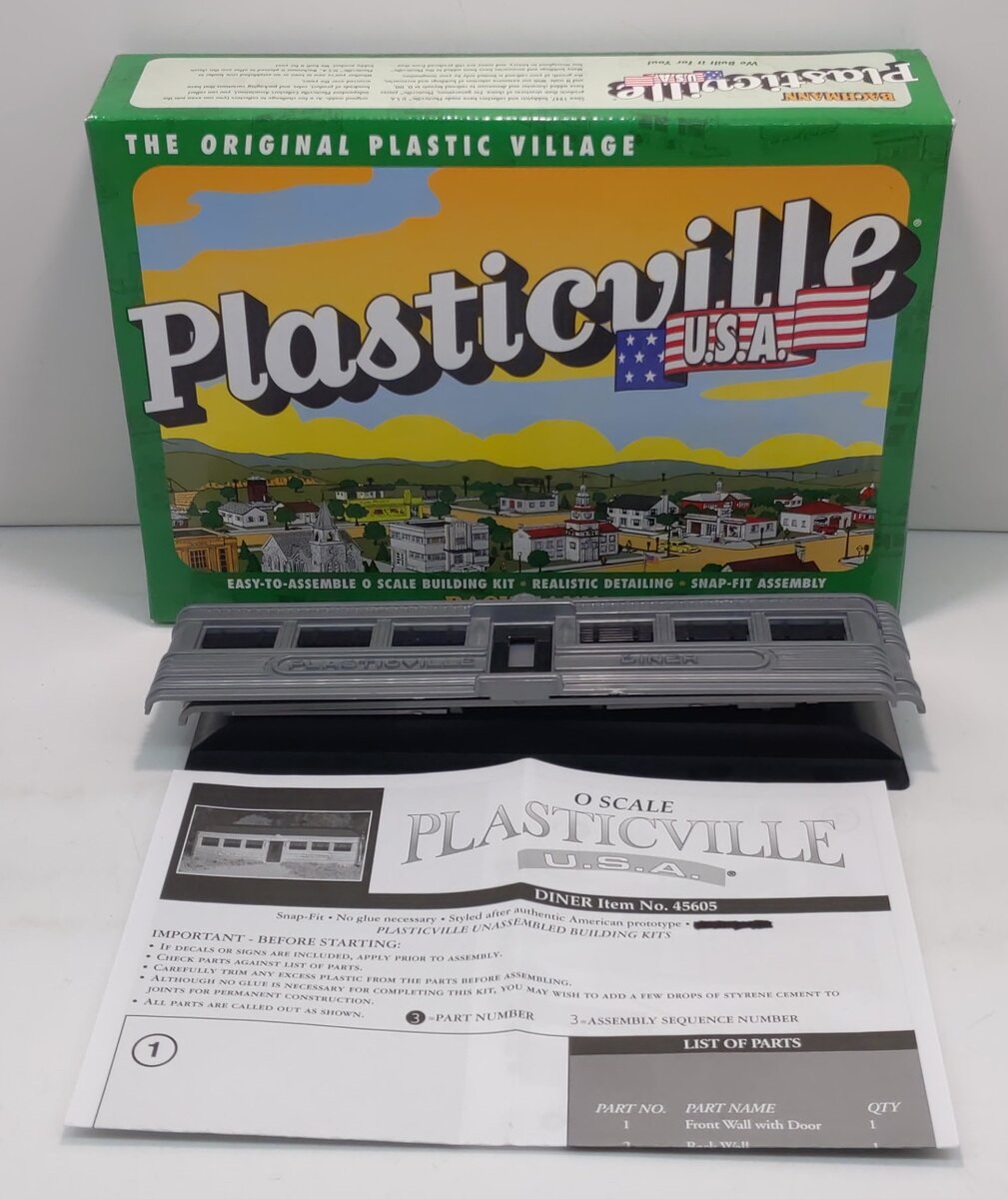 Bachmann 45605 O Plasticville Diner Kit