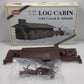 Model Power 6100 O Scale Log Cabin Kit w/ Corral & Animals Building Kit
