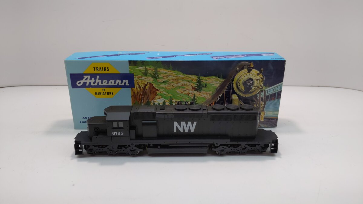 Athearn 4406 HO Norfolk & Western SD40-2 Powered Diesel Locomotive #6185