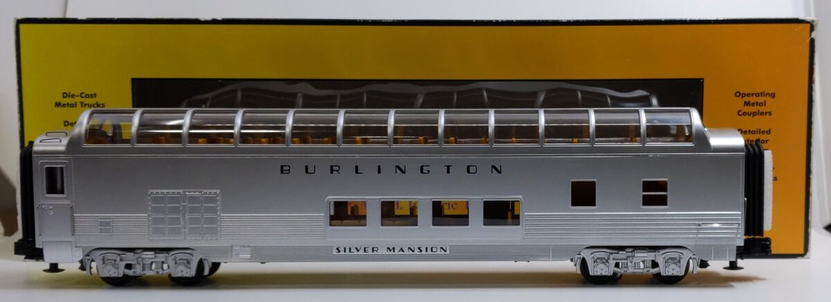 MTH 30-67878 O Gauge Burlington 