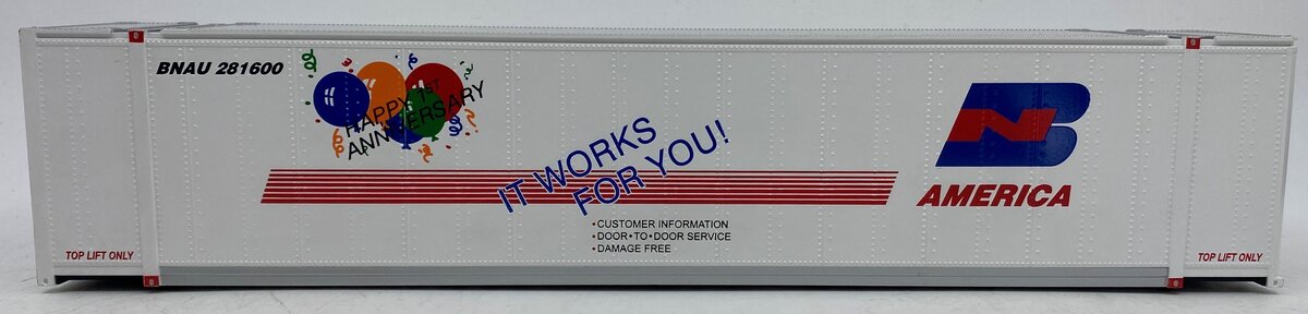 MTH 20-95039 O Seaboard/Trans A/BN 48' Container Set (Set of 3)