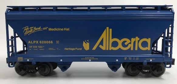 Lionel 6-26482 O Gauge Alberta ACF 2-Bay Hopper Car #628066