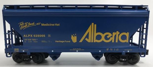 Lionel 6-26482 O Gauge Alberta ACF 2-Bay Hopper Car #628066