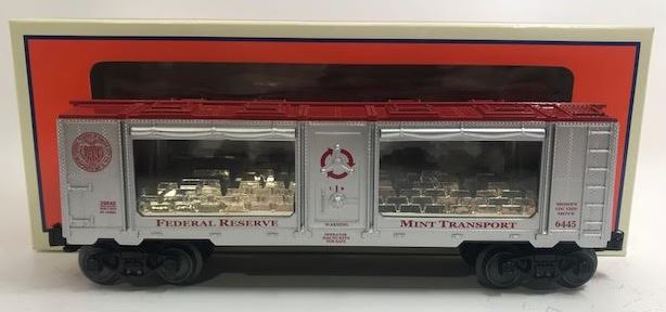 Lionel 6-29648 O Gauge Kansas City Federal Reserve Mint Car #6445