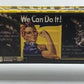 Lionel 6-83783 O Gauge USA Rosie the Riveter Boxcar