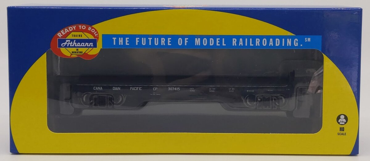 Athearn 96335 HO Scale Canadian Pacific 40' Flat Car #307415