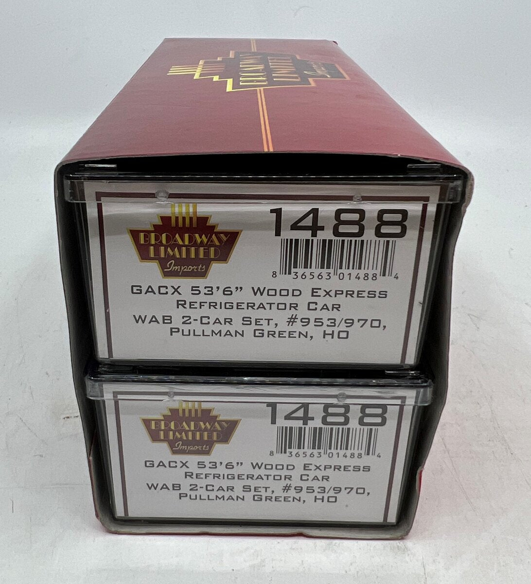 Broadway Limited 1488 HO Wabash 53'6