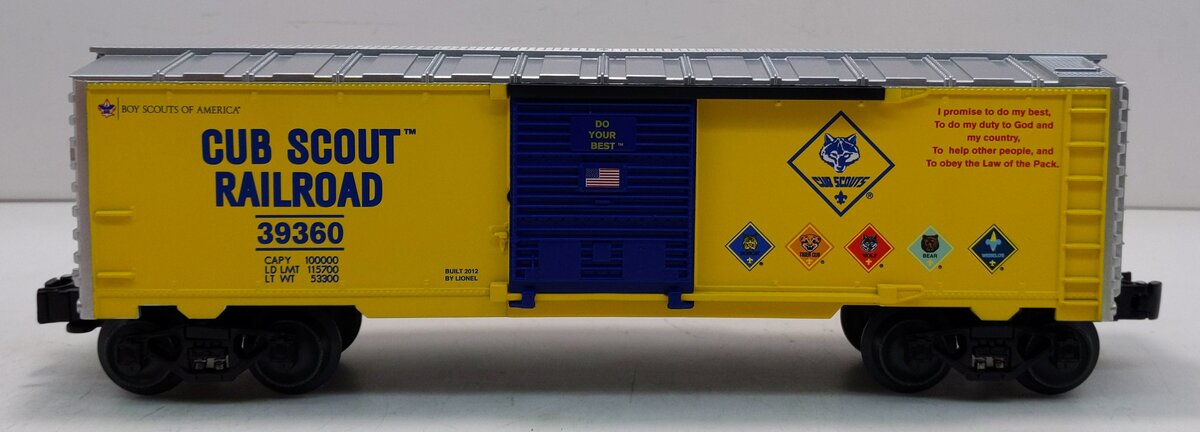 Lionel 6-39360 O Cub Scout™ Boxcar