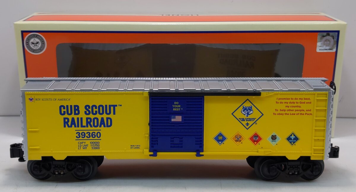 Lionel 6-39360 O Cub Scout™ Boxcar