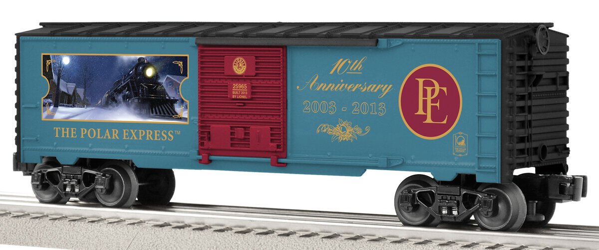 Lionel 6-25965 O Polar Express 10th Anniversary Boxcar