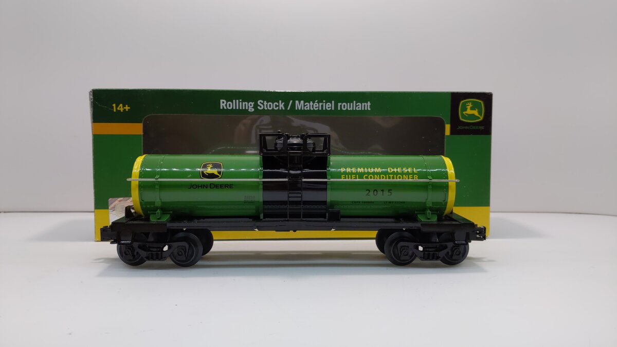 Lionel 6-82253 O Gauge John Deere Single Dome Tank Car