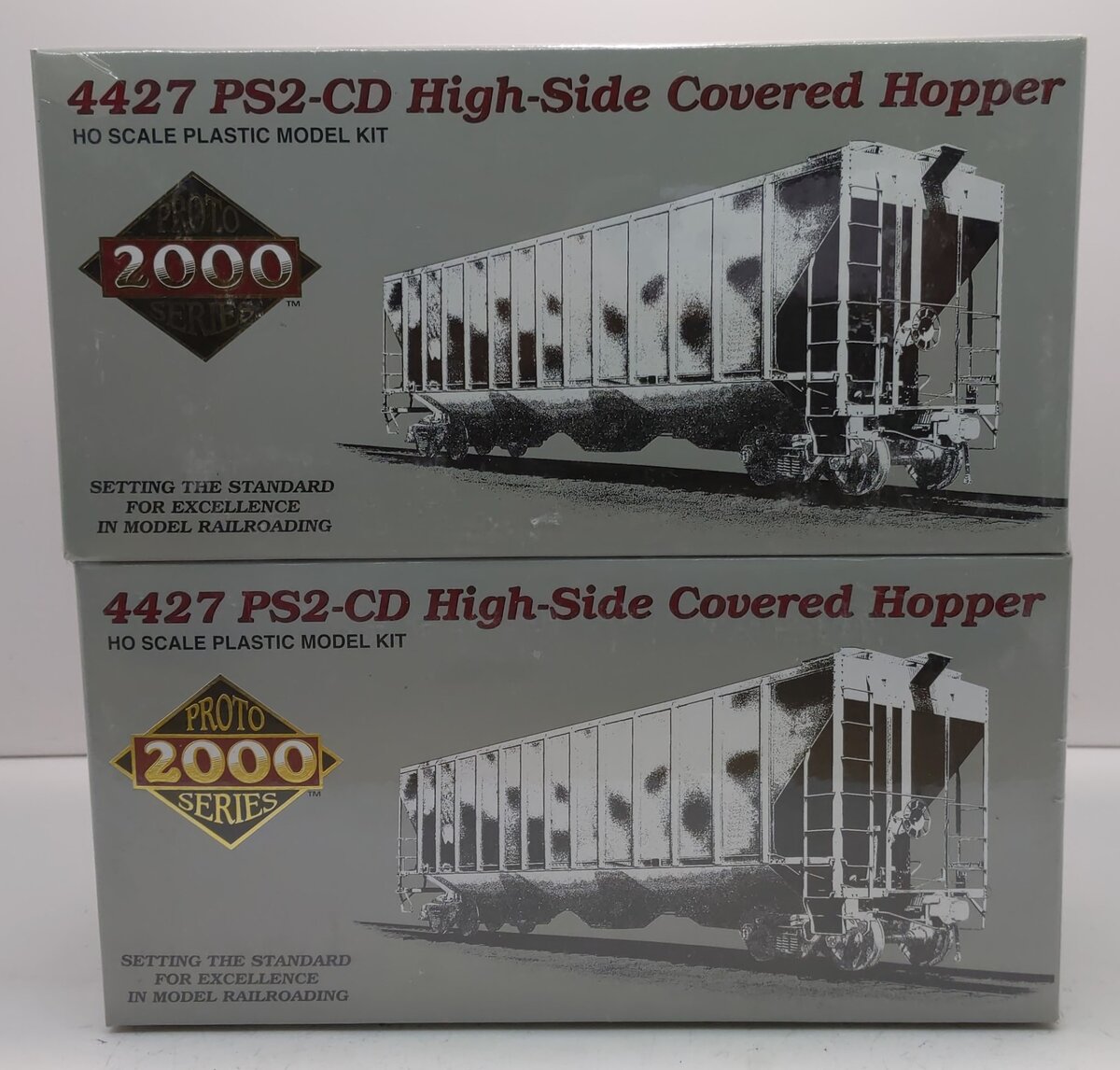 Proto 2000 21861 HO Northern Pacific Covered Hopper Kit (Pack of 4)