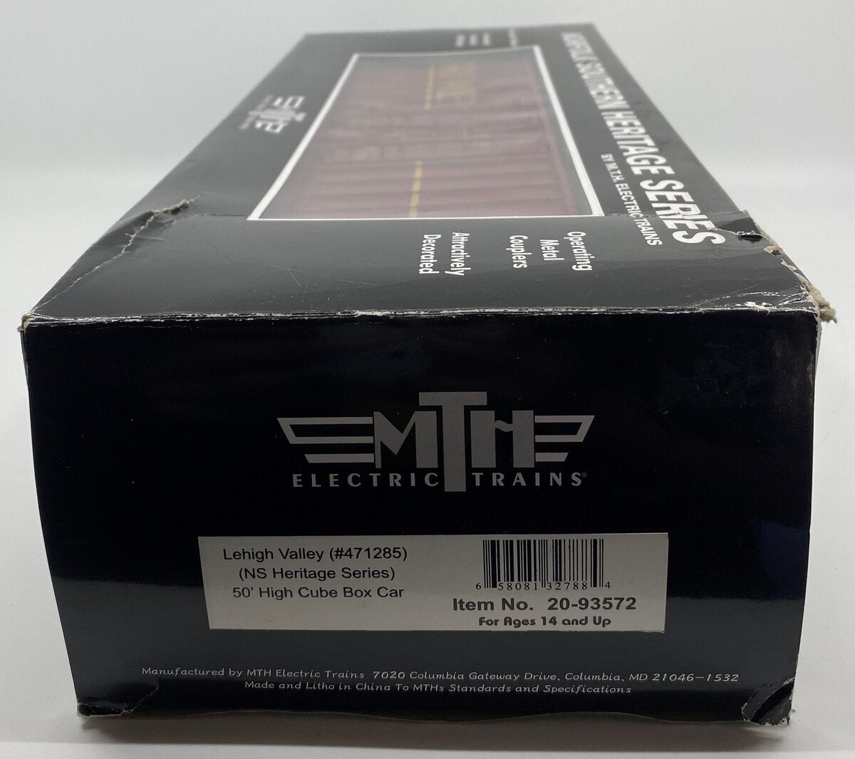 MTH 20-93572 O LV 50' Hi-Cube Boxcar #471285