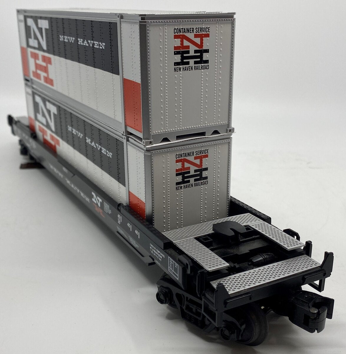 MTH 30-76396 New Haven Husky Stack Car