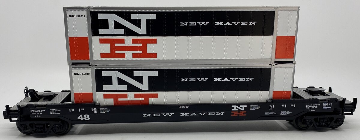 MTH 30-76396 New Haven Husky Stack Car