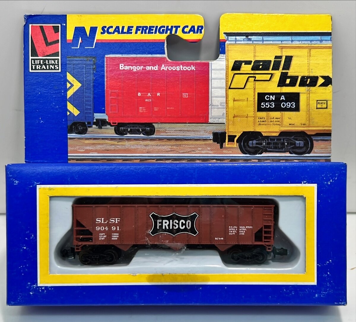 Life Like 7312 N St. Louis-San Francisco Frisco 100 Ton Hopper #90491