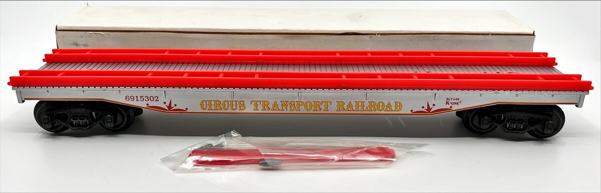 K-Line K691-5302 O Gauge Circus Transport Railroad Car Only