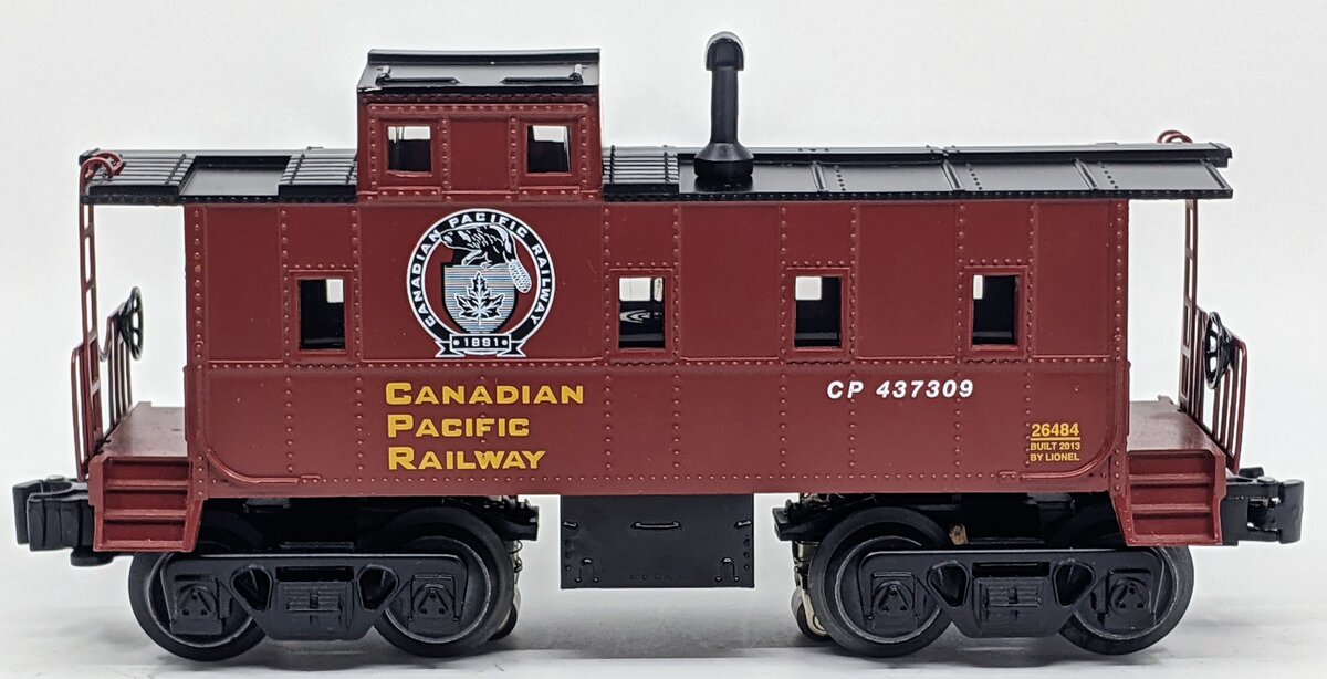 Lionel 6-26484 O Gauge CP Square Window Caboose #437309