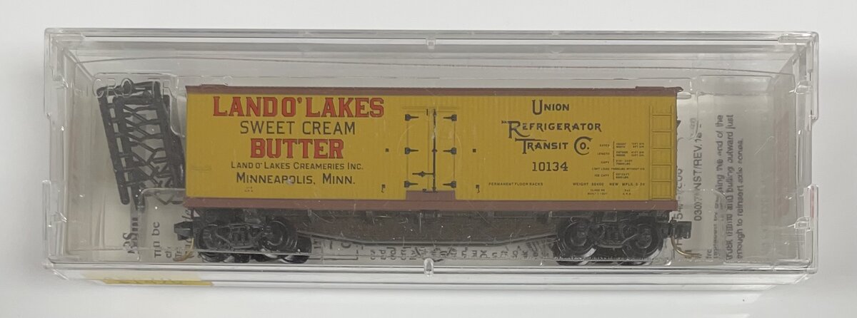 Micro-Trains 04900460 N Scale URTC Land O' Lakes 40' Wood Reefer Car #10134