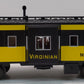 MTH 30-77226 O Gauge Virginian Bay Window Caboose