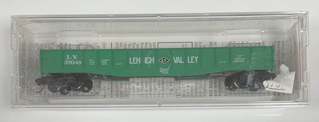 Micro-Trains 04600380 N Scale Lehigh Valley 50' Gondola Fishbelly Side  #37048