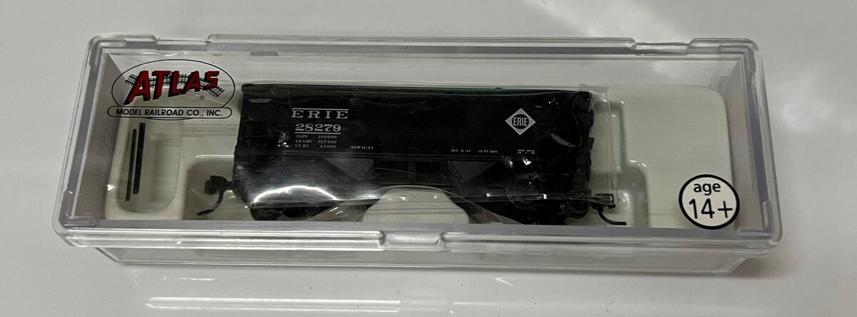 Atlas 40806 N Scale Erie 2-Bay Offset Side Hopper #28279