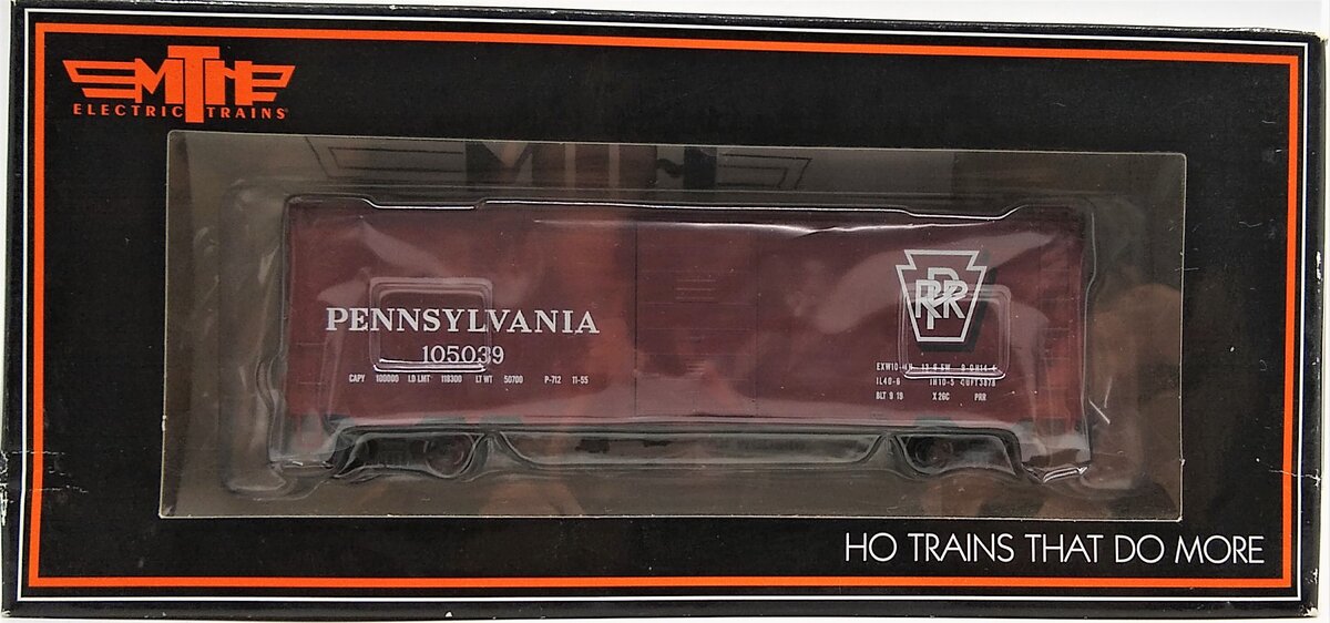 MTH 85-74112 HO Pennsylvania 40' PS-1 Box Car #105039