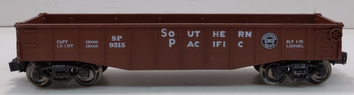 Lionel 6-9315 O Gauge Southern Pacific Gondola