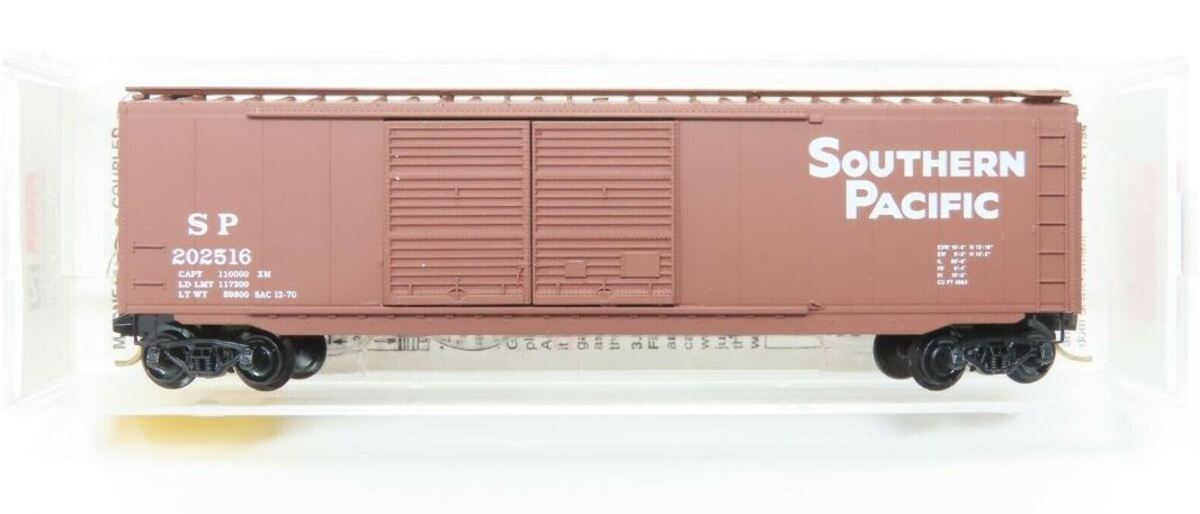 Micro-Trains 03400050 N SP 50' Standard Double Door Boxcar #202516