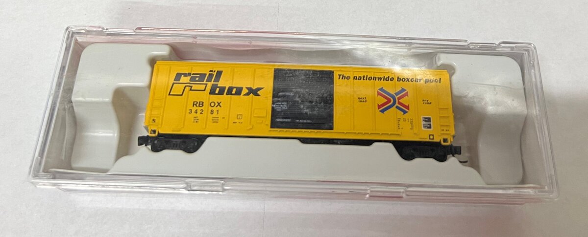 InterMountain 67502 N Scale Rail Box PS 5277 Cu Boxcar #34281
