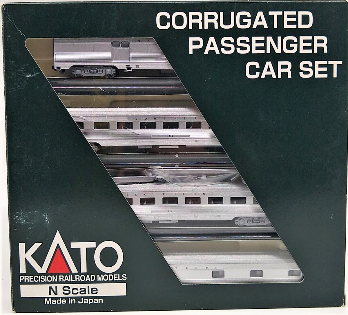 Kato 106-1704 Southern Corrugated Passenger 4-Car Set