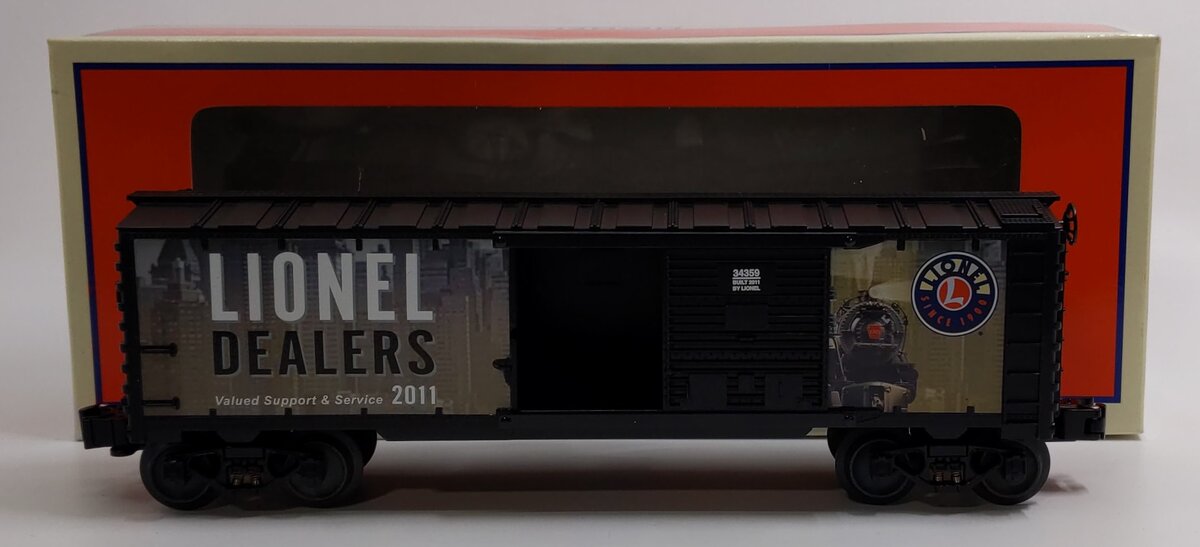 Lionel 6-34359 O Gauge 2011 Dealer Appreciation Boxcar