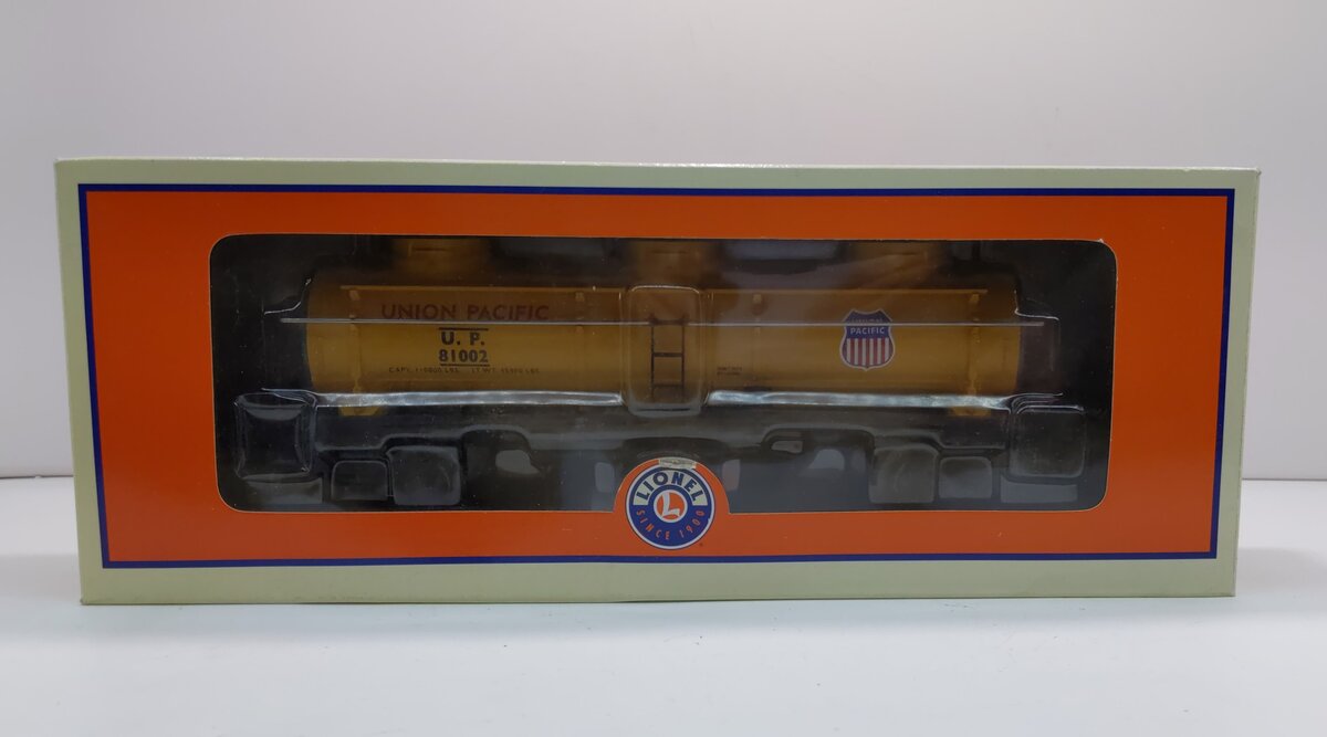 Lionel 6-81002 Union Pacific 3-Dome Tank Car