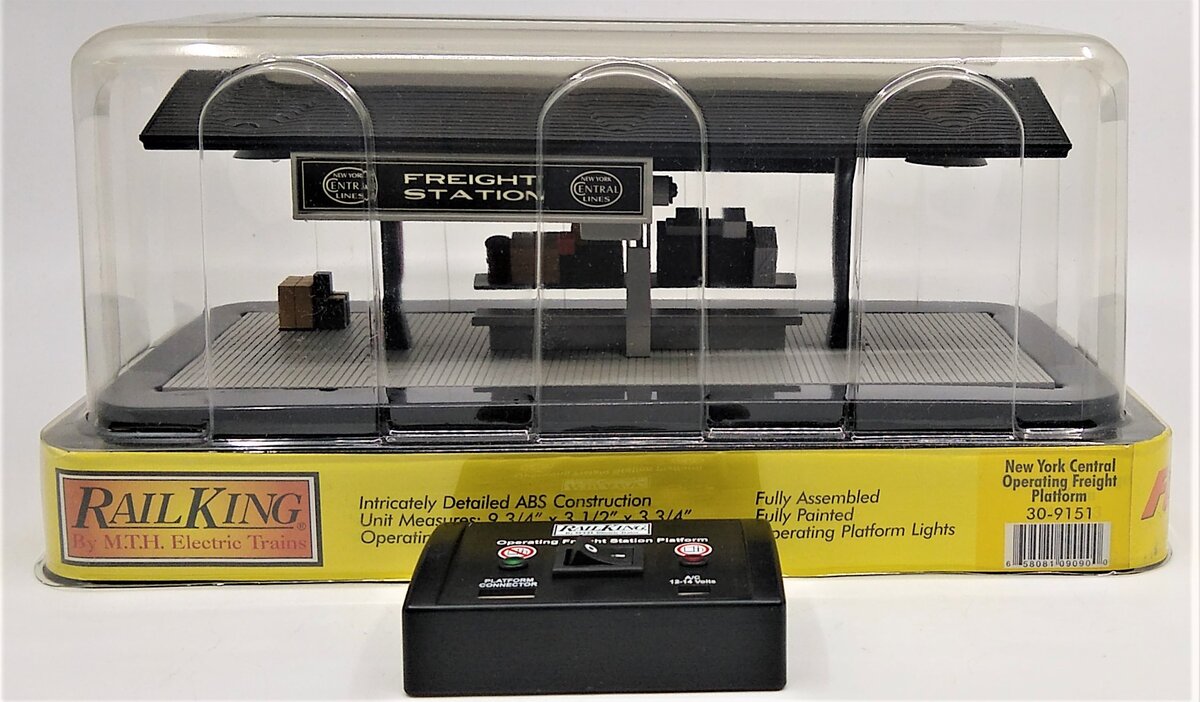 MTH 30-9151 O Operating Freight Platform