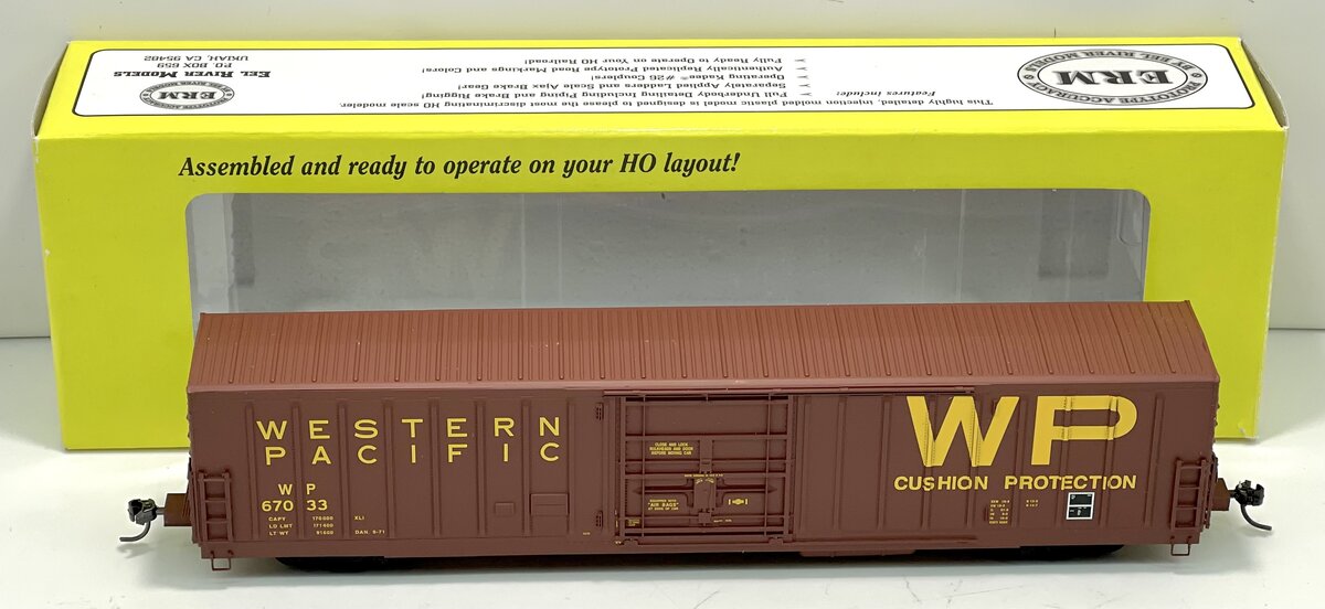 ERM 1413B HO Western Pacific Large Beer Car # 67033